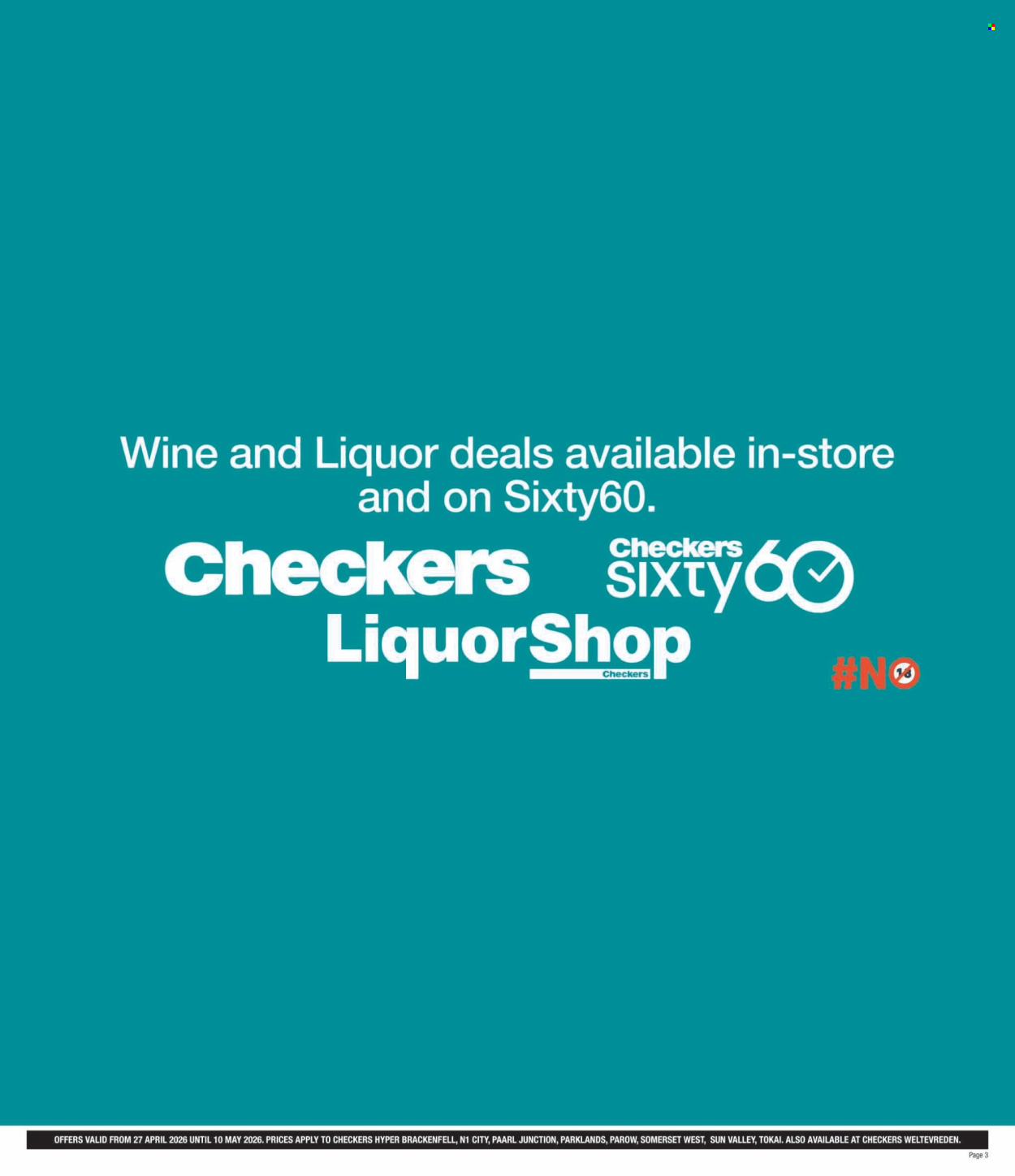 Checkers specials - 27/04/2026 - 10/05/2026. Page 3