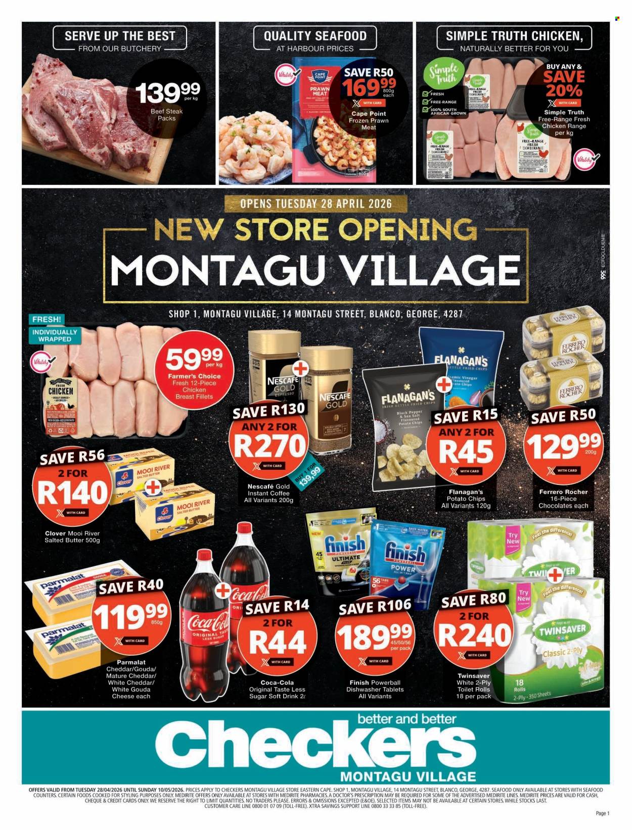 Checkers specials - 27/04/2026 - 10/05/2026. Page 1