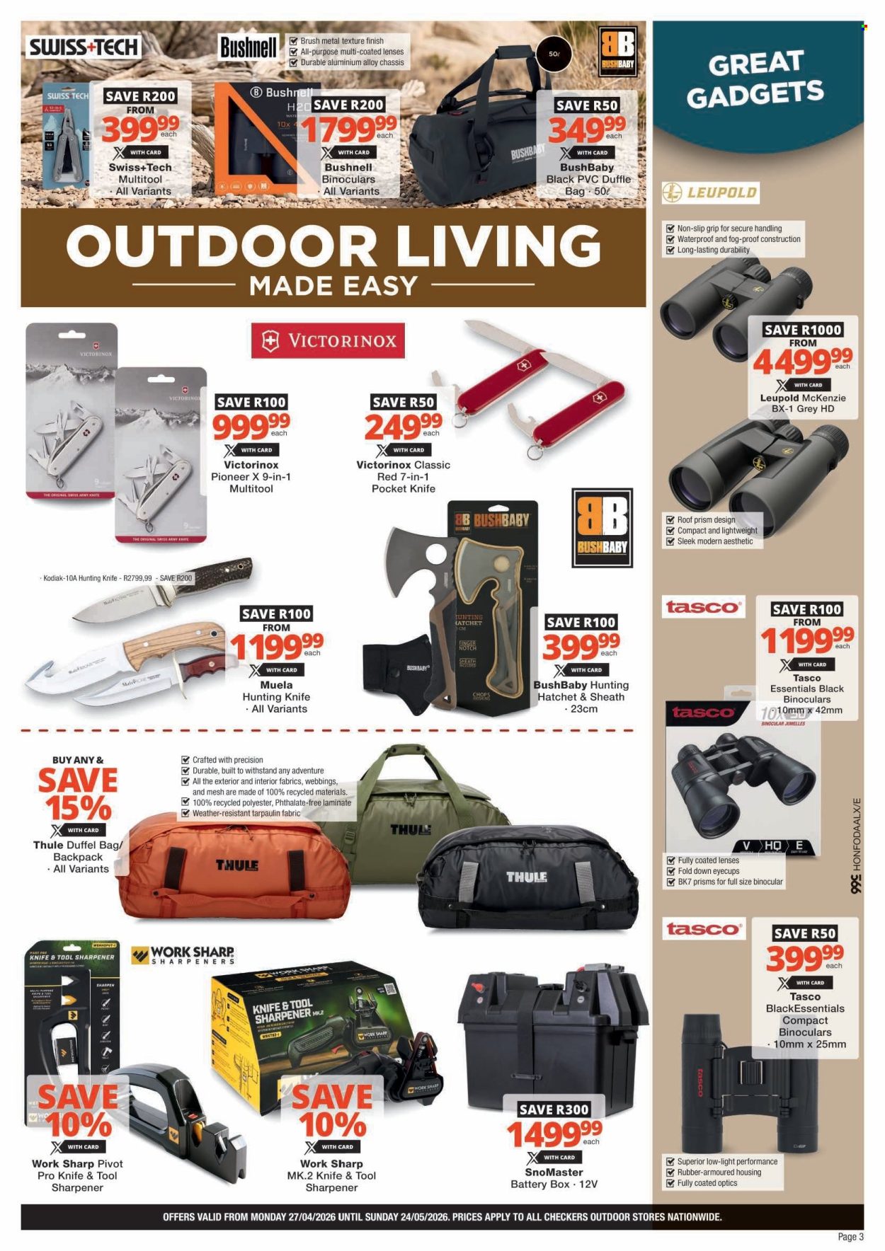 Checkers specials - 27/04/2026 - 24/05/2026. Page 3