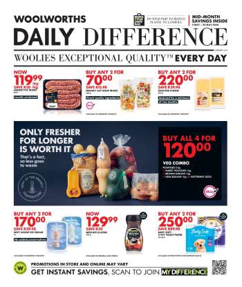 thumbnail - Woolworths catalogue - Daily Difference
