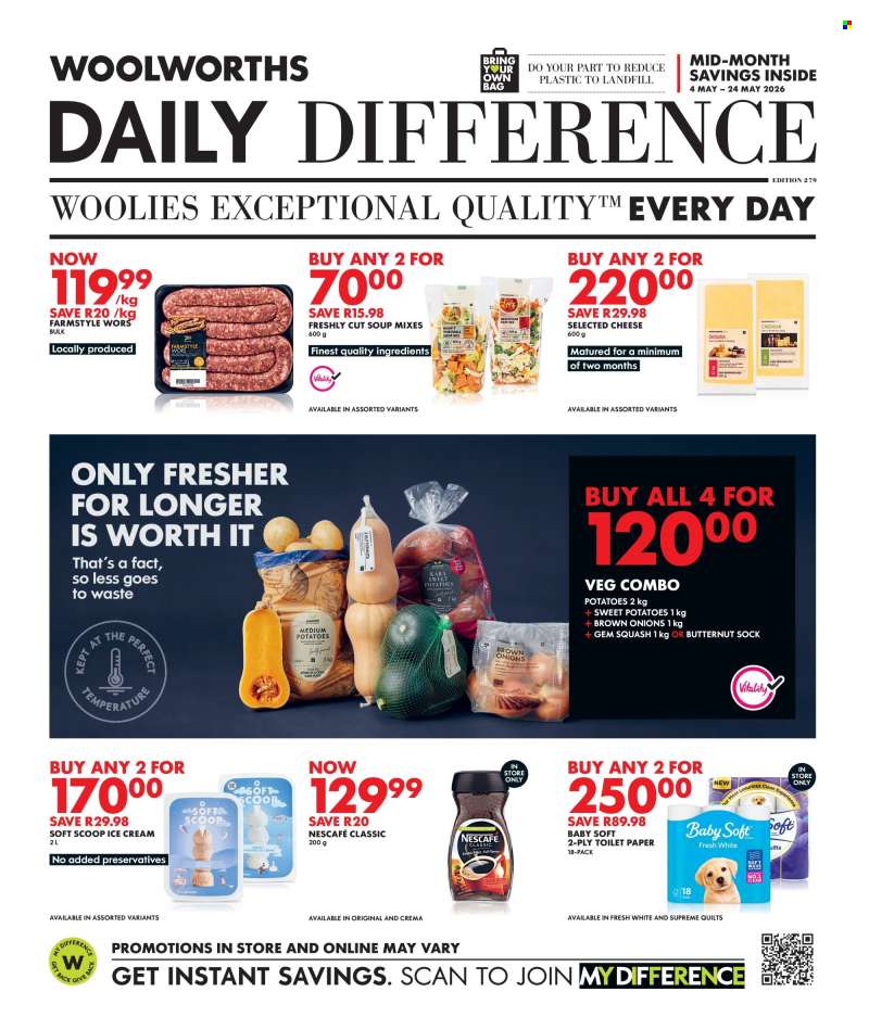 Woolworths catalogue  - 04/05/2026 - 24/05/2026.