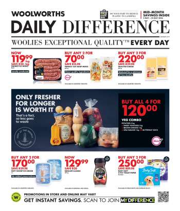 Woolworths catalogue  - 04/05/2026 - 24/05/2026.
