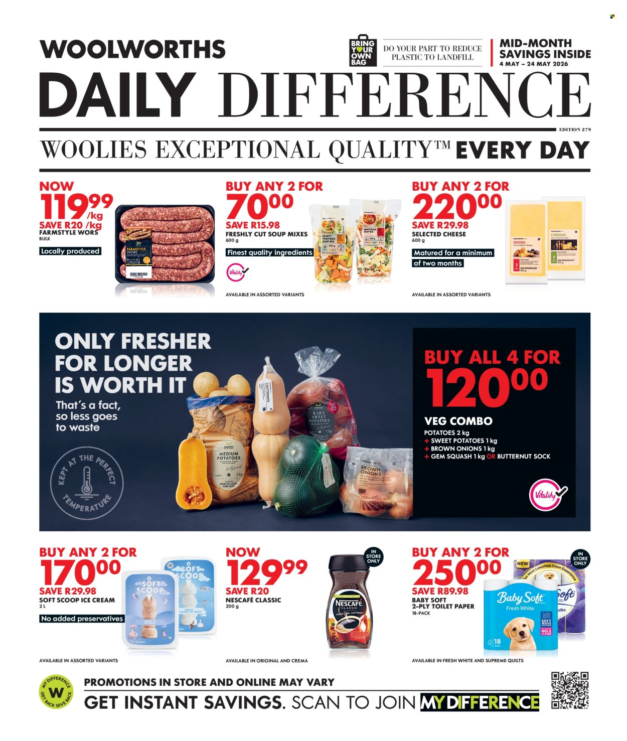 Woolworths specials - 04/05/2026 - 24/05/2026. Page 1