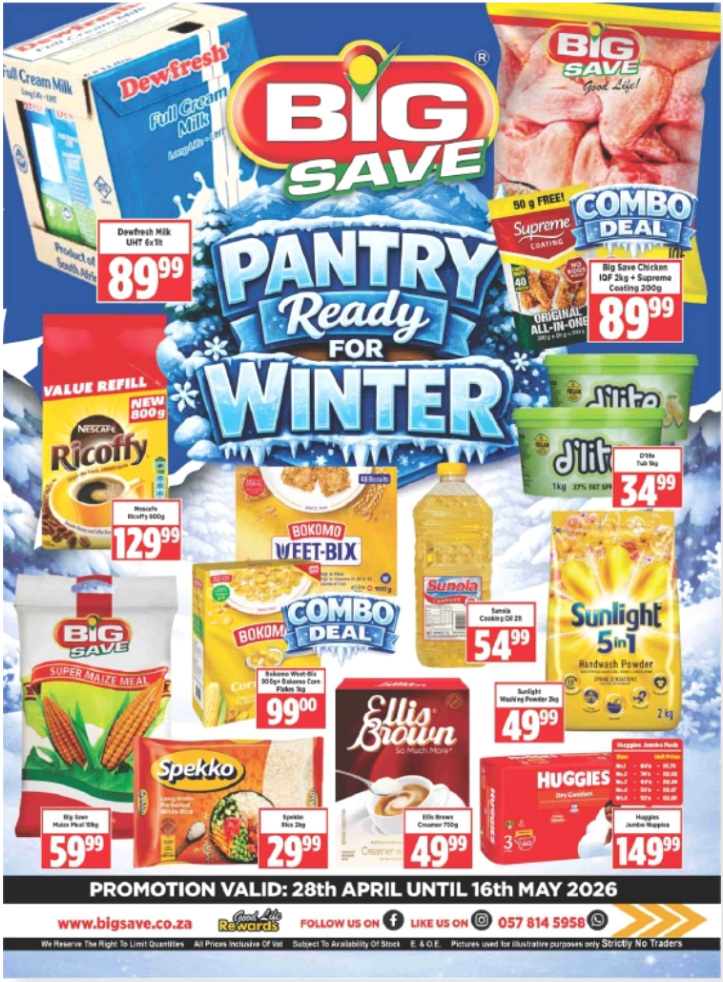 Big Save specials - 28/04/2026 - 16/05/2026. Page 1