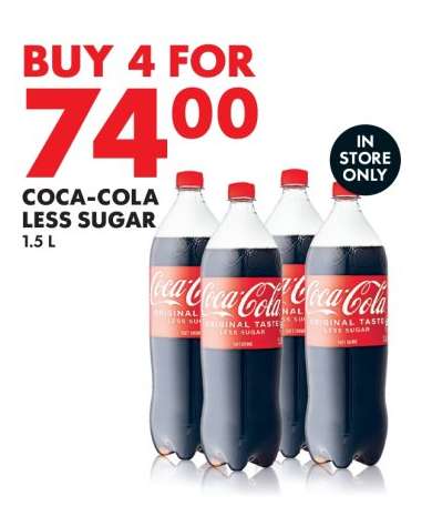 Coca-Cola Less Sugar 1.5 L