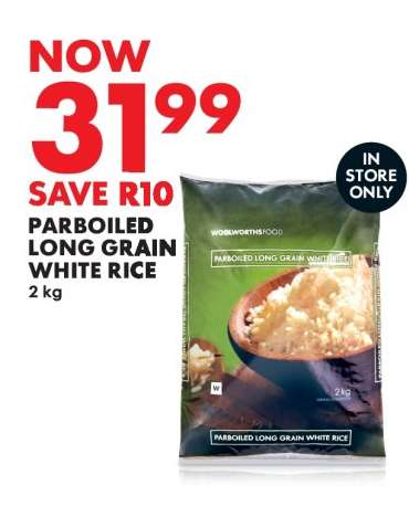 Parboiled Long Grain White Rice