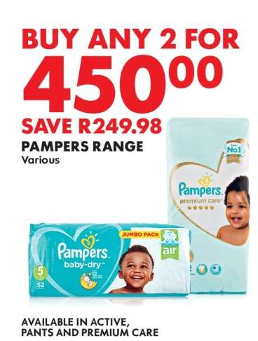 Pampers Range