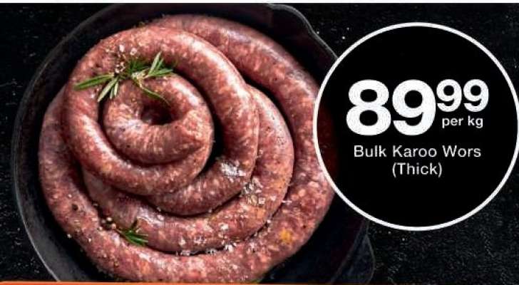 BULK KAROO WORS (THICK)