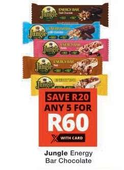 Jungle Energy Bar Chocolate