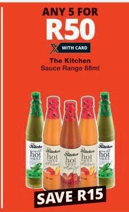 The Kitchen Sauce Range