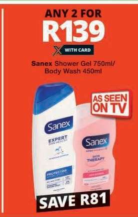 Sanex Shower Gel/Body Wash
