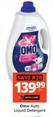 Omo Auto Liquid Detergent