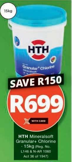 HTH Mineralsoft Granular+ Chlorine