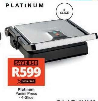 Platinum Panini Press