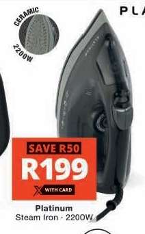 Platinum Steam Iron