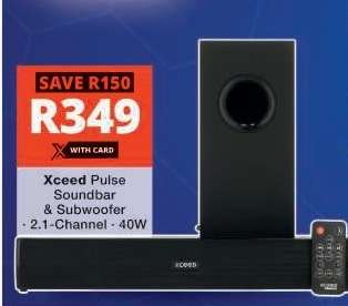 Xceed Pulse Soundbar & Subwoofer