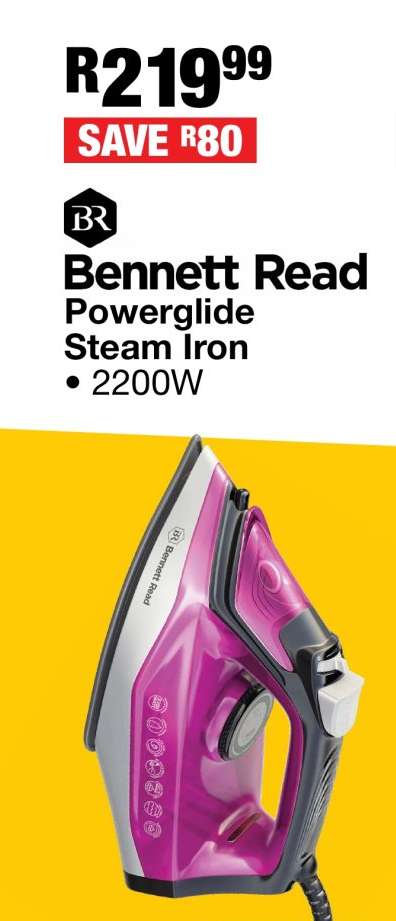 Bennett Read Powerglide Steam Iron
