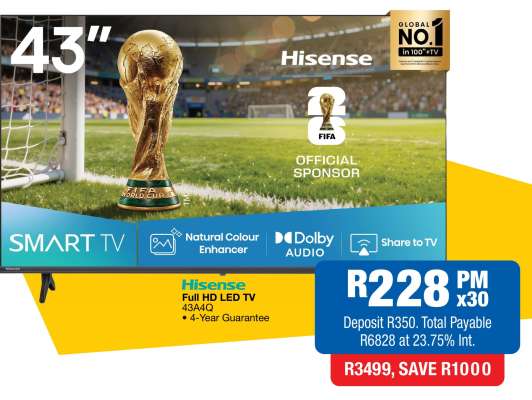 Hisense Full HD LED TV 43A4Q