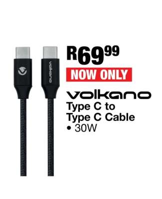 Volkano Type-C To Type-C Cable