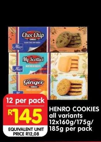 HENRO COOKIES all variants