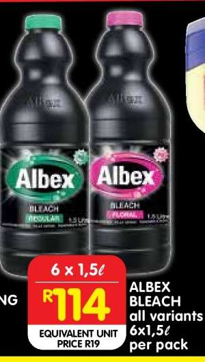 ALBEX BLEACH all variants