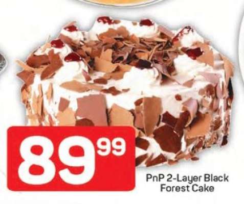 PnP 2-Layer Black Forest Cake