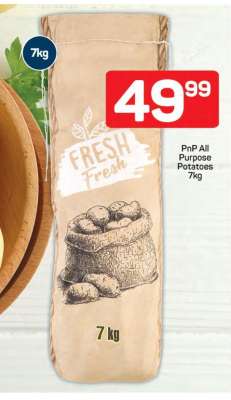 PnP All Purpose Potatoes 7kg