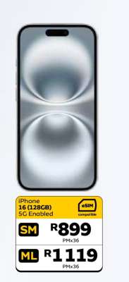 iPhone 16 (128GB)