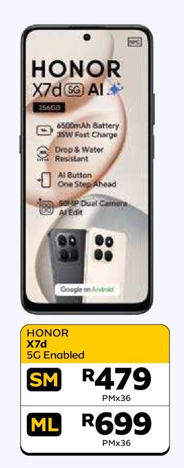 HONOR X7d