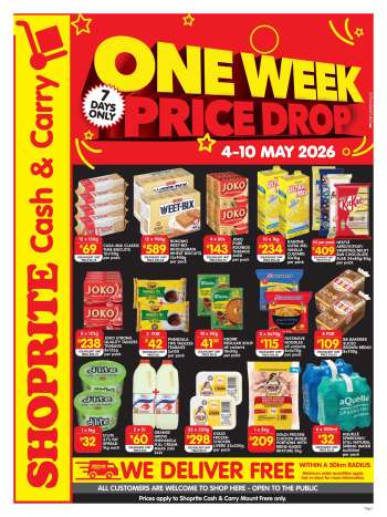 Shoprite catalogue  - 04/05/2026 - 10/05/2026.