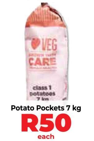 Potato Pockets 7 kg