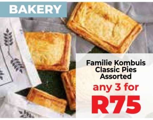 Familie Kombuis Classic Pies Assorted