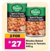 Rhodes Baked Beans In Tomato