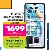 HONOR X5b Plus 128GB Smartphone