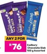 CADBURY CHOCOLATE SLAB