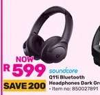soundcore Q11i Bluetooth Headphones Dark Grey