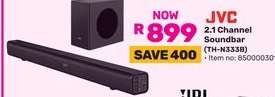 JVC 2.1 Channel Soundbar TH-N333B