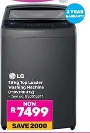LG 18 kg Top Loader Washing Machine (T18V1NDT2)