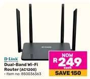 D-Link Dual-Band Wi-Fi Router (AC1200)