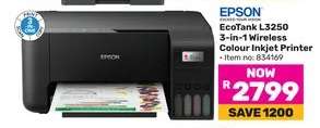 EPSON EcoTank L3250 3-in-1 Wireless Colour Inkjet Printer