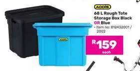 ADDIS 68 L Rough Tote Storage Box