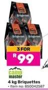 CAMP MASTER Briquettes