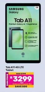 Tab A11 4G LTE Tablet