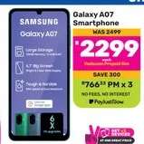 Galaxy A07 Smartphone