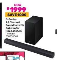 B-Series 2.1 Channel Soundbar with Subwoofer