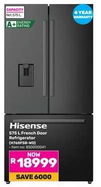 Hisense 575 L French Door Refrigerator