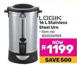 LOGIK 16 L Stainless Steel Urn