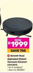 Bennett Read Alphabot Robot Vacuum Cleaner