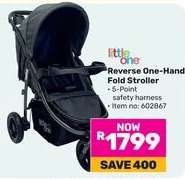 Reverse One-Hand Fold Stroller