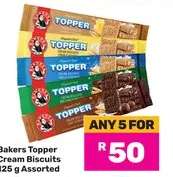 BAKERS TOPPER CREAM BISCUITS